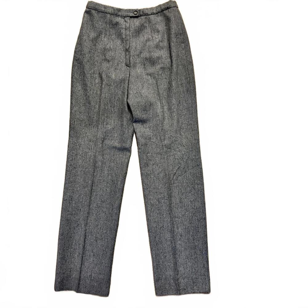 Vintage 70's Pendleton 100% Virgin Wool Pants Heather Grey Minimalist Preppy